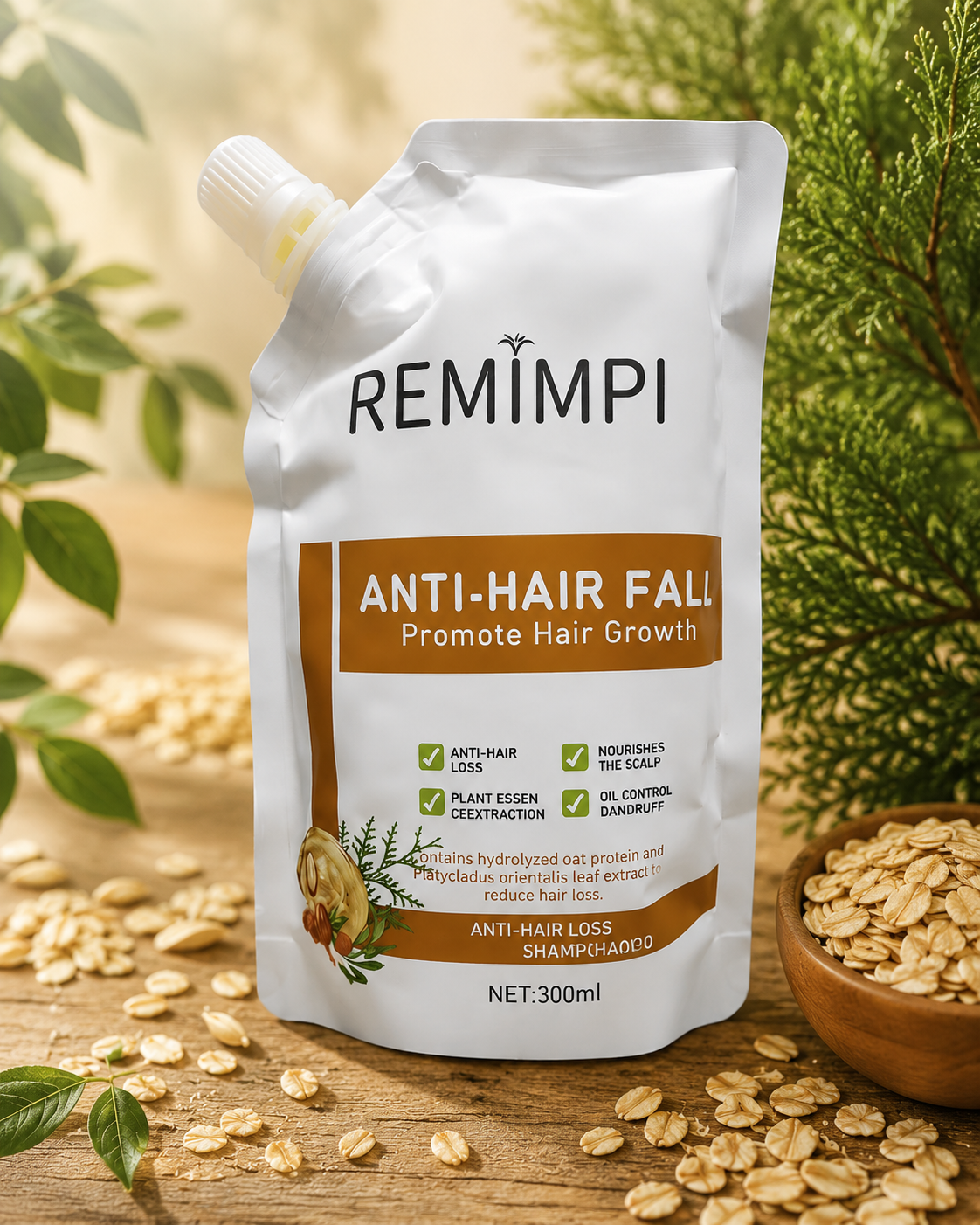 REMIMPI Anti-Hair Fall Hair Loss Shampoo